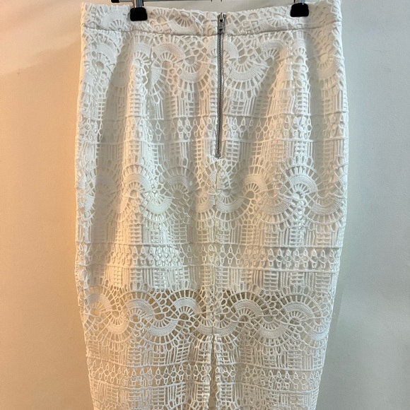 Bardot Dresses & Skirts - Size 10 Bardot White Long Skirt